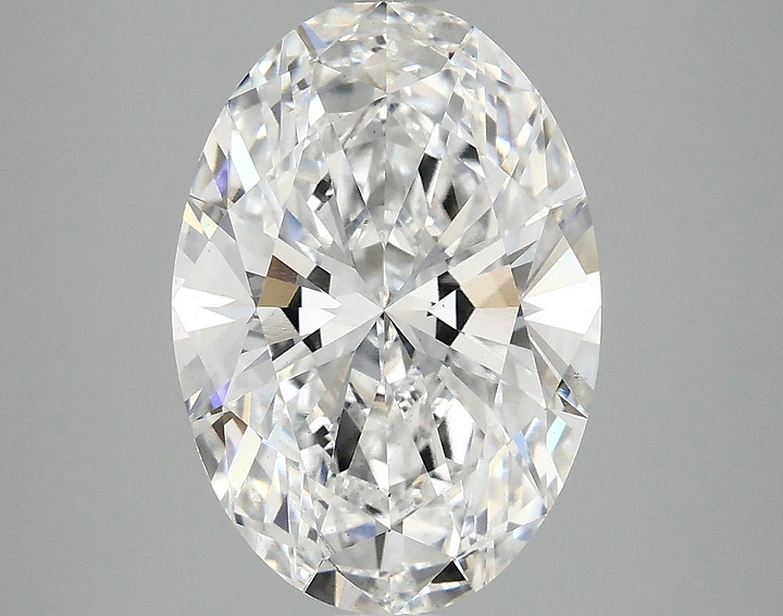 4.08 Carat Oval Shaped Ideal Cut VS2 IGI Certified Lab Grown Diamond