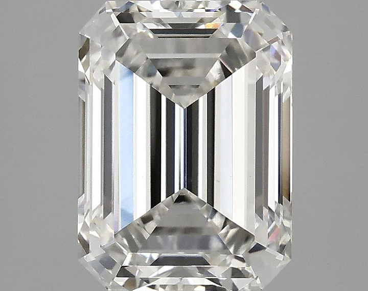 3.07 Carat Emerald Shaped Excellent Cut VS1 IGI Certified Lab Grown Diamond