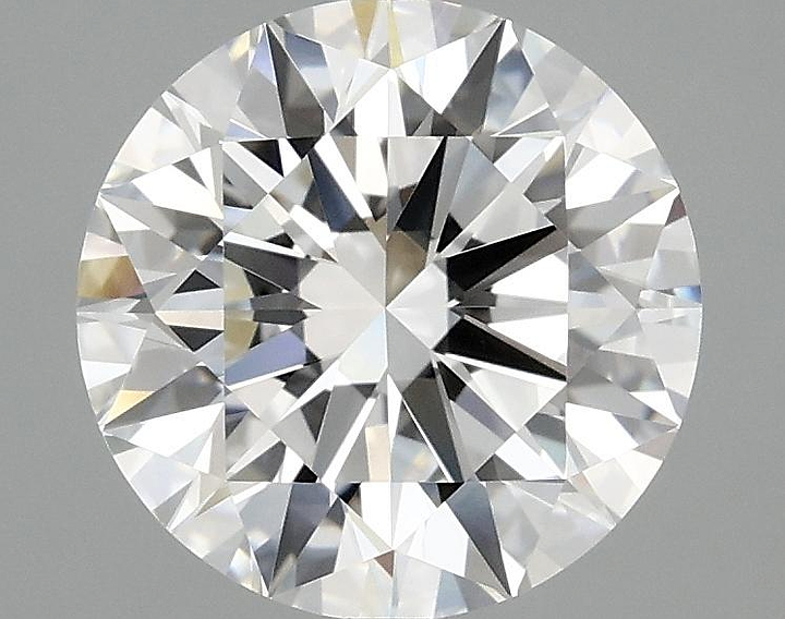 2.55 Carat Round Shaped Ideal Cut VVS2 IGI Certified Lab Grown Diamond