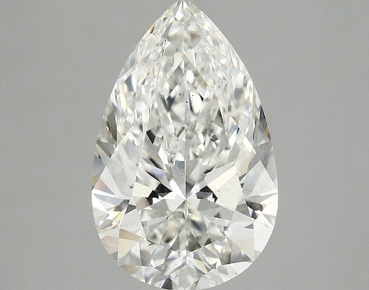3.07 Carat Pear Shaped Ideal Cut VS2 IGI Certified Lab Grown Diamond