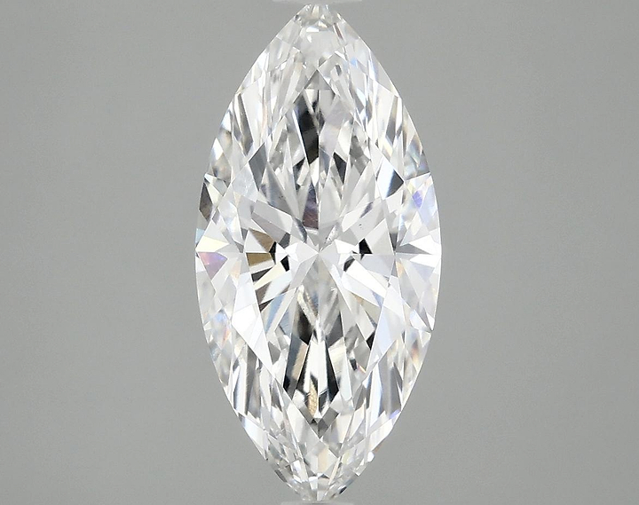 2.08 Carat Marquise Shaped Excellent Cut VS1 IGI Certified Lab Grown Diamond