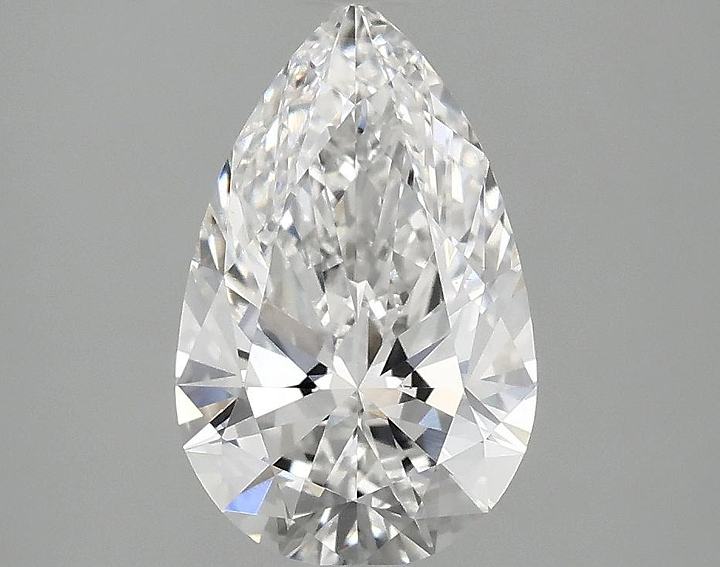 1.9 Carat Pear Shaped Ideal Cut VS1 IGI Certified Lab Grown Diamond