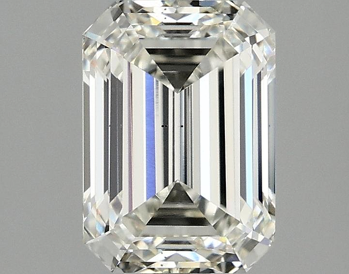 2.02 Carat Emerald Shaped Ideal Cut VS2 IGI Certified Lab Grown Diamond