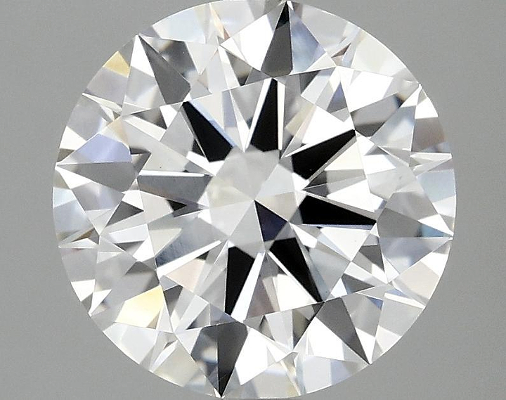 3.08 Carat Round Shaped Ideal Cut VVS2 IGI Certified Lab Grown Diamond
