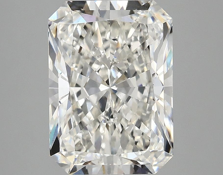 3.48 Carat Radiant Shaped Ideal Cut VS1 IGI Certified Lab Grown Diamond