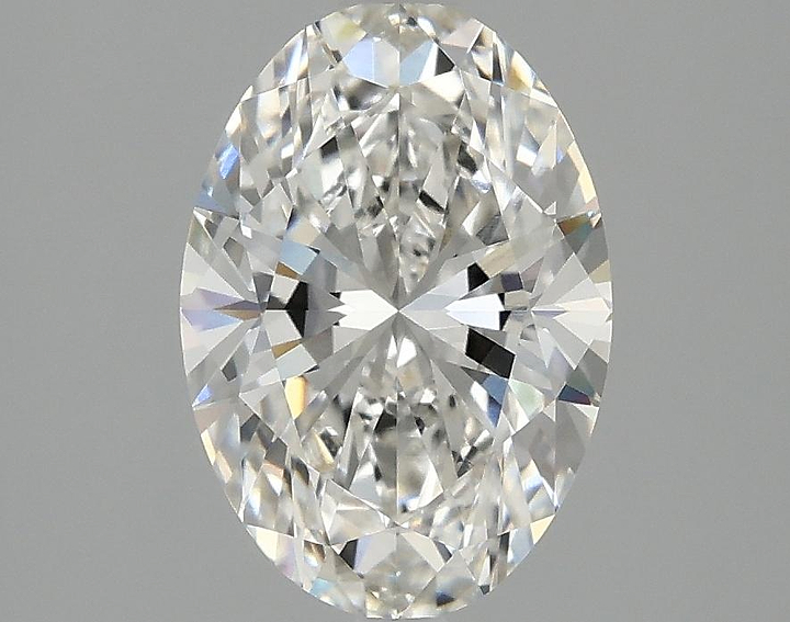 2.08 Carat Oval Shaped Ideal Cut VVS2 IGI Certified Lab Grown Diamond