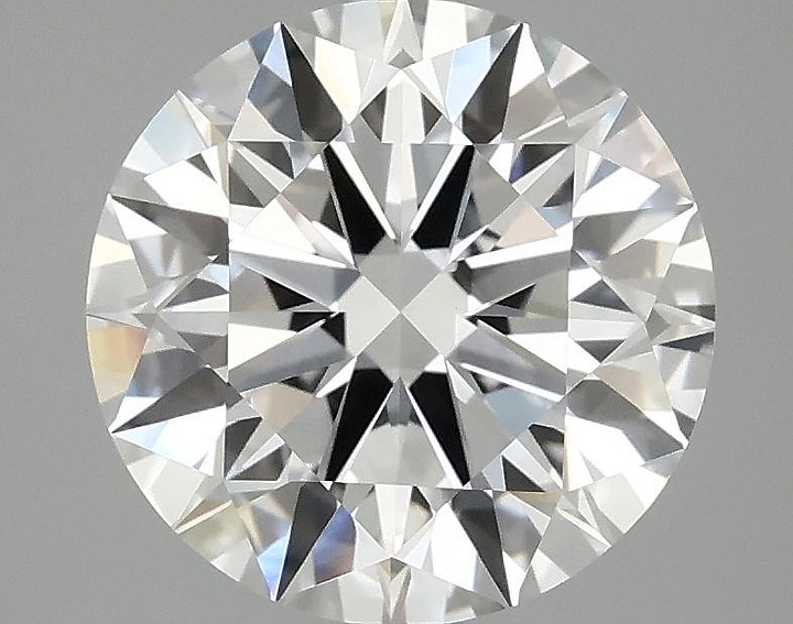 3.07 Carat Round Shaped Ideal Cut VVS2 IGI Certified Lab Grown Diamond