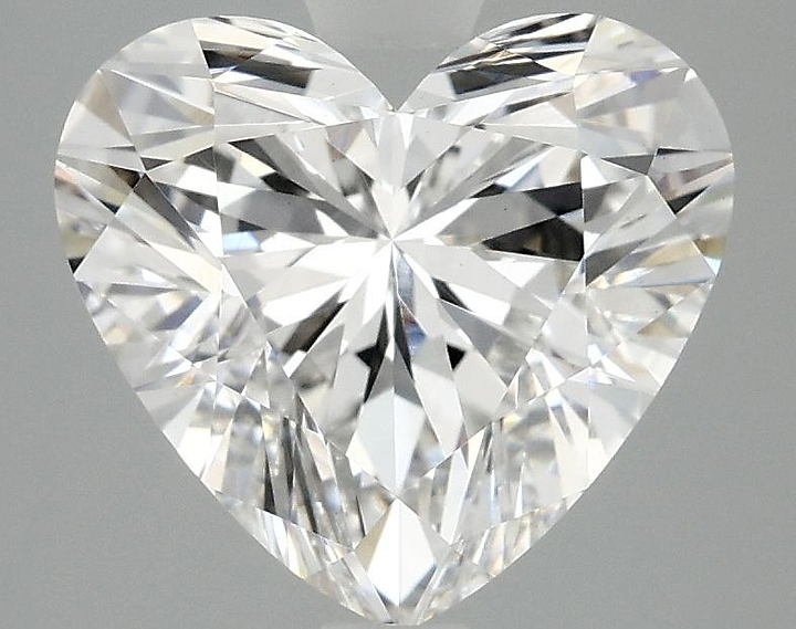 3.07 Carat Heart Shaped Ideal Cut VS1 IGI Certified Lab Grown Diamond