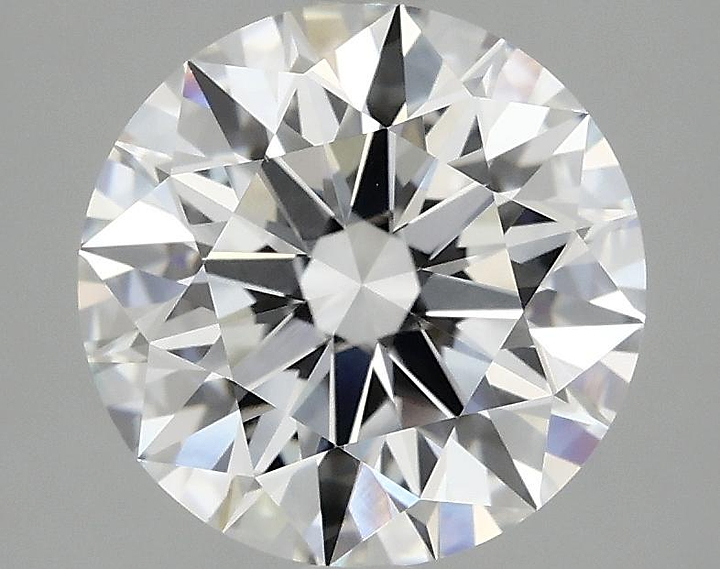 3.07 Carat Round Shaped Ideal Cut VVS2 IGI Certified Lab Grown Diamond