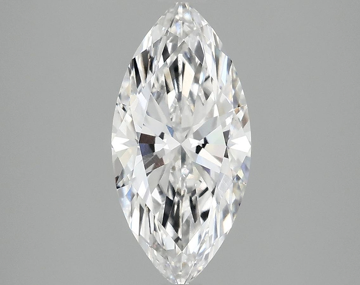 2.05 Carat Marquise Shaped Excellent Cut VS1 IGI Certified Lab Grown Diamond
