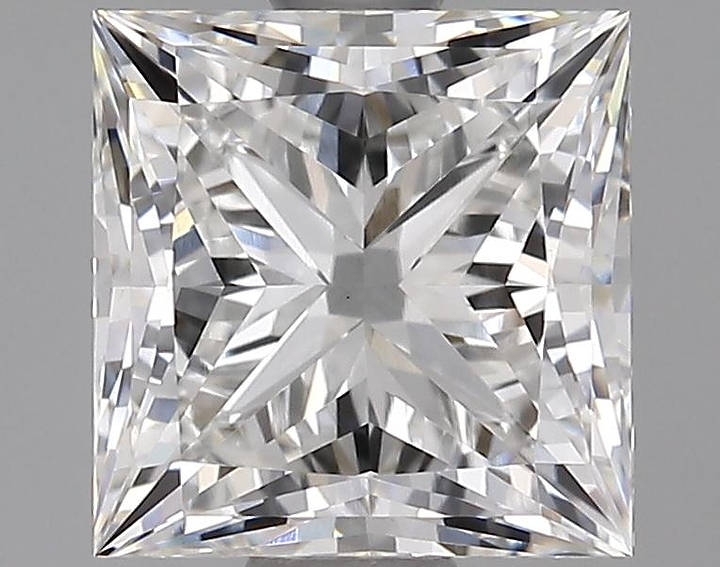 1.51 Carat Princess Shaped Ideal Cut VS1 IGI Certified Lab Grown Diamond