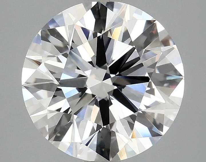 2.88 Carat Round Shaped Ideal Cut VVS2 IGI Certified Lab Grown Diamond