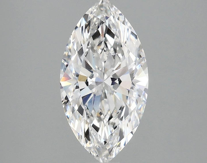 1.98 Carat Marquise Shaped Excellent Cut VVS2 IGI Certified Lab Grown Diamond