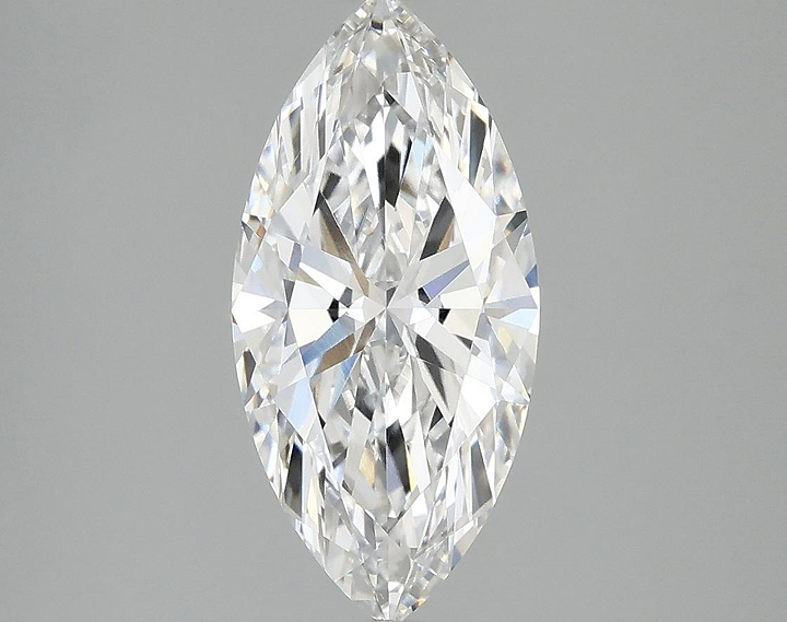 1.99 Carat Marquise Shaped Excellent Cut VVS2 IGI Certified Lab Grown Diamond