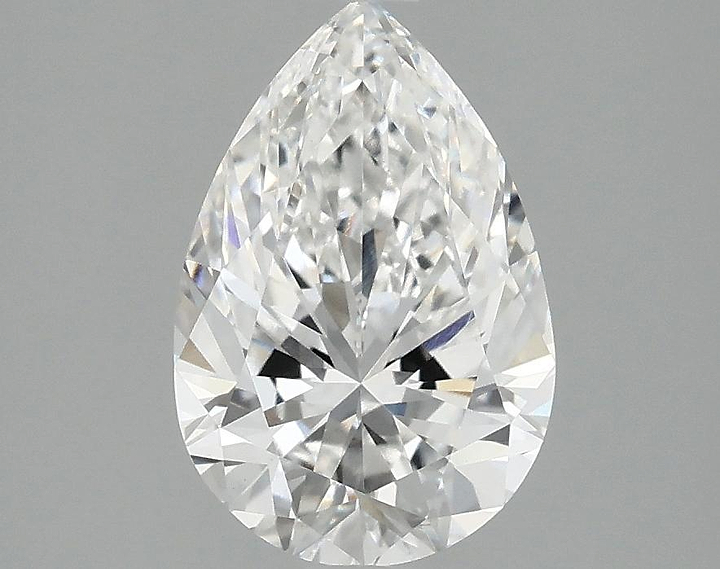 1.98 Carat Pear Shaped Excellent Cut VVS2 IGI Certified Lab Grown Diamond
