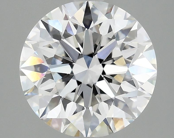 2.97 Carat Round Shaped Excellent Cut VVS2 IGI Certified Lab Grown Diamond