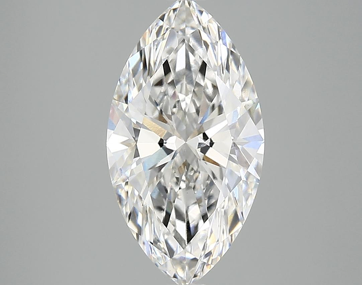 3.07 Carat Marquise Shaped Excellent Cut VS1 IGI Certified Lab Grown Diamond