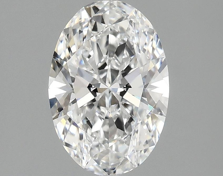 1.47 Carat Oval Shaped Ideal Cut VVS2 IGI Certified Lab Grown Diamond