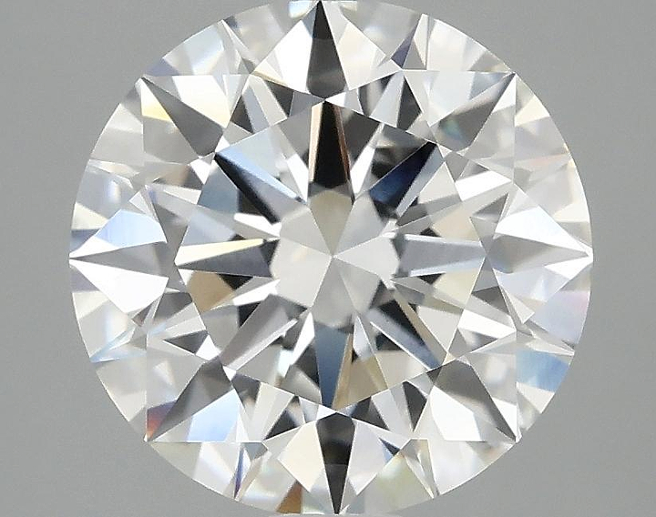 2.96 Carat Round Shaped Ideal Cut VVS2 IGI Certified Lab Grown Diamond