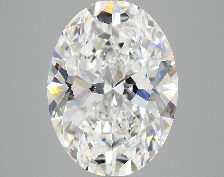 4.05 Carat Oval Shaped Excellent Cut VVS2 IGI Certified Lab Grown Diamond