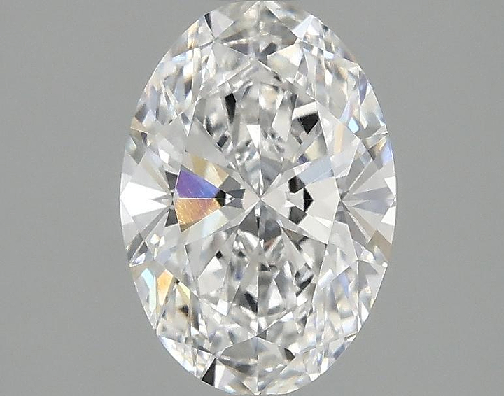 1.37 Carat Oval Shaped Ideal Cut VVS2 IGI Certified Lab Grown Diamond