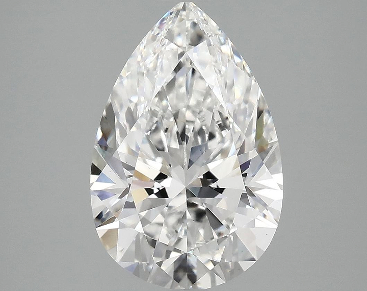 3.08 Carat Pear Shaped Excellent Cut VS1 IGI Certified Lab Grown Diamond