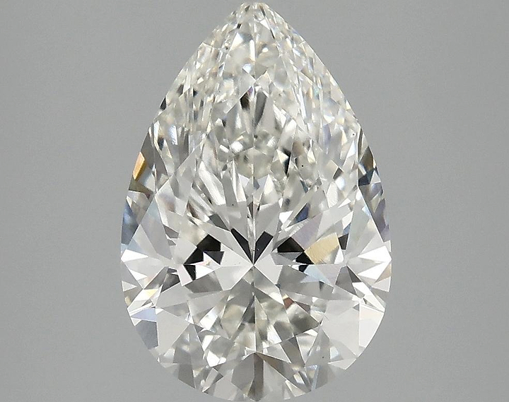 2.58 Carat Pear Shaped Excellent Cut VS1 IGI Certified Lab Grown Diamond