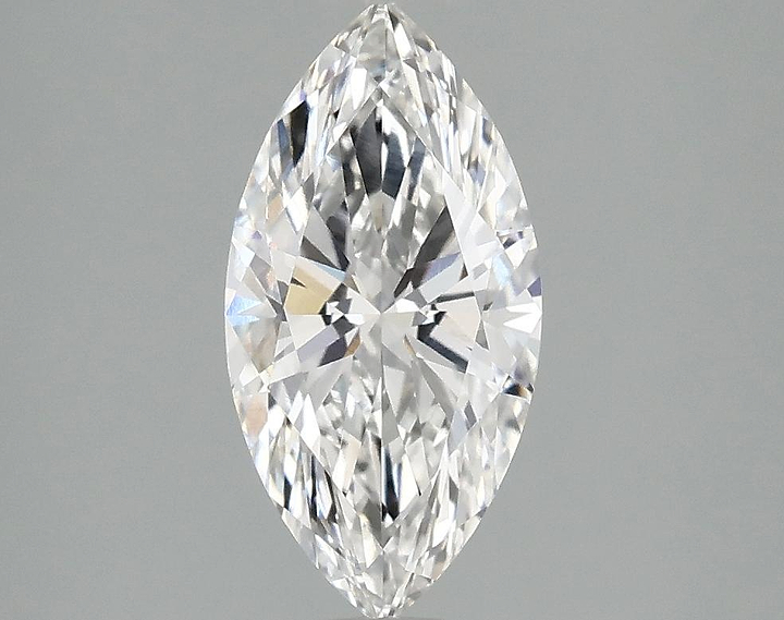1.51 Carat Marquise Shaped Ideal Cut VVS2 IGI Certified Lab Grown Diamond