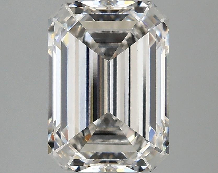 3.02 Carat Emerald Shaped Ideal Cut VS1 IGI Certified Lab Grown Diamond
