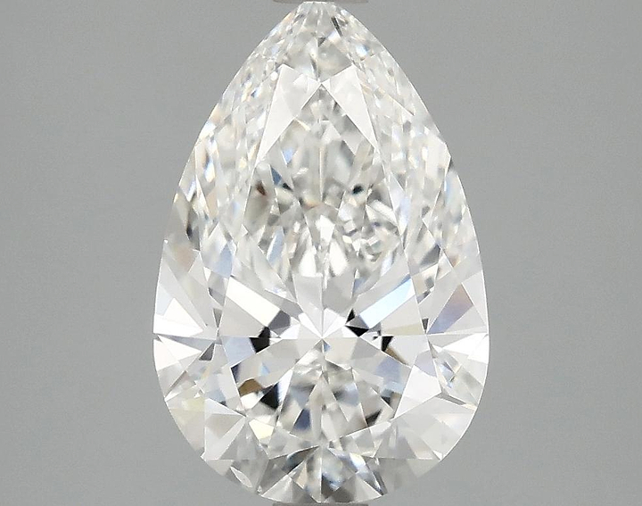 2.46 Carat Pear Shaped Excellent Cut VS2 IGI Certified Lab Grown Diamond