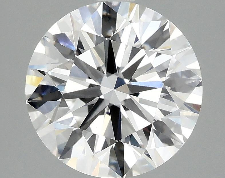 2.96 Carat Round Shaped Ideal Cut VVS2 IGI Certified Lab Grown Diamond