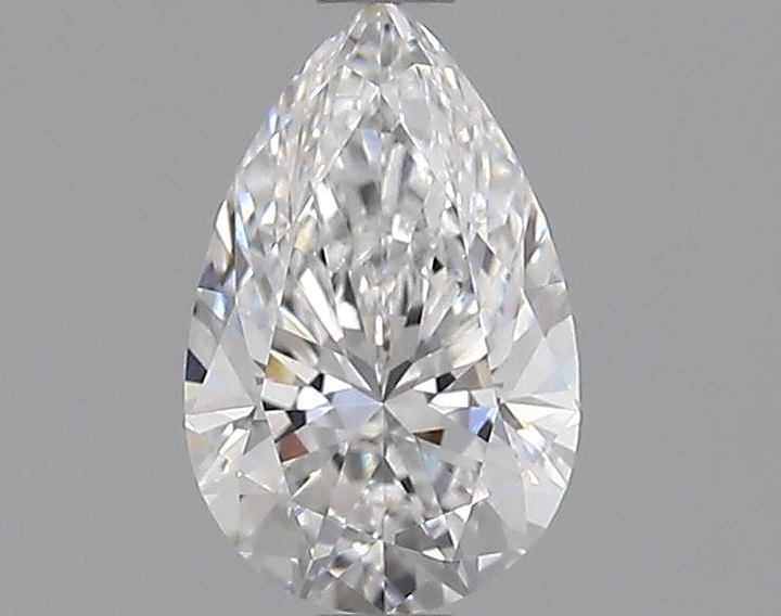0.97 Carat Pear Shaped Ideal Cut VVS2 IGI Certified Lab Grown Diamond
