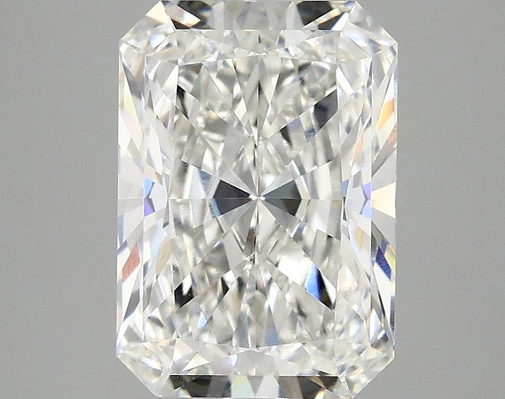 3.08 Carat Radiant Shaped Ideal Cut VVS2 IGI Certified Lab Grown Diamond
