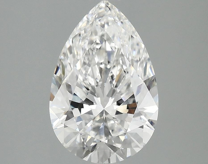 2.1 Carat Pear Shaped Excellent Cut VVS2 IGI Certified Lab Grown Diamond