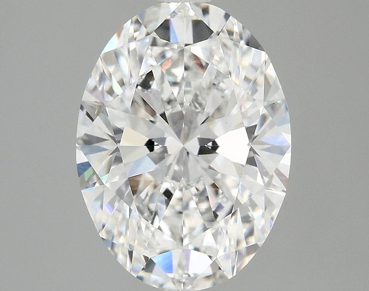 3.02 Carat Oval Shaped Excellent Cut VVS2 IGI Certified Lab Grown Diamond