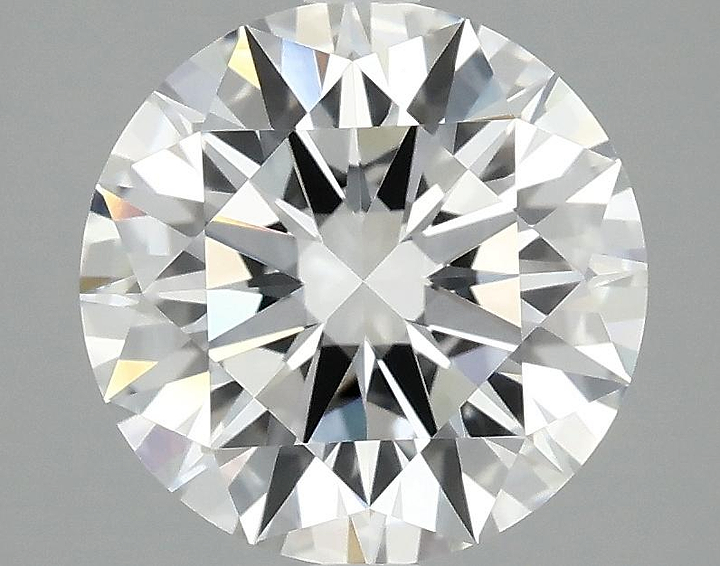 3.04 Carat Round Shaped Ideal Cut VVS2 IGI Certified Lab Grown Diamond