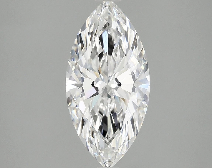 2.09 Carat Marquise Shaped Ideal Cut VVS2 IGI Certified Lab Grown Diamond