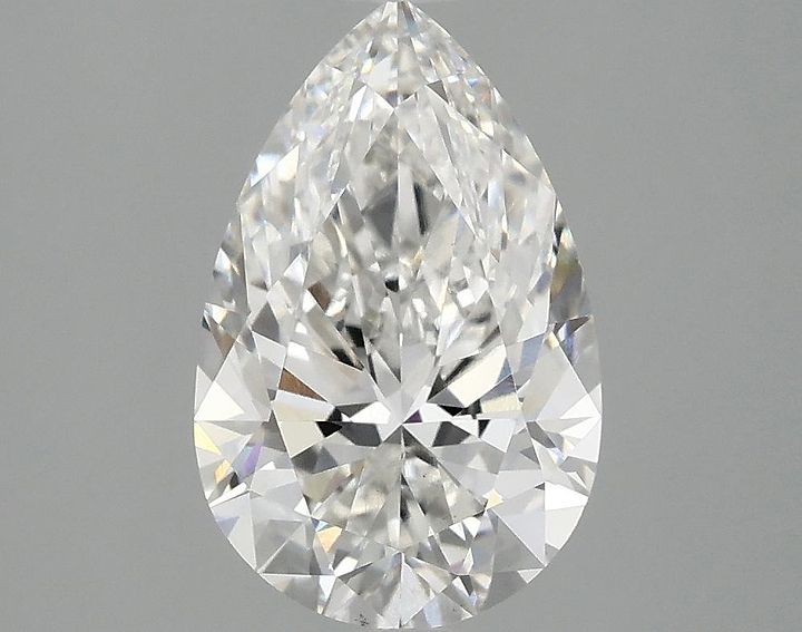 2.55 Carat Pear Shaped Ideal Cut VS1 IGI Certified Lab Grown Diamond
