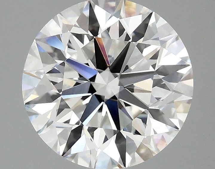 3.01 Carat Round Shaped Excellent Cut VVS2 IGI Certified Lab Grown Diamond