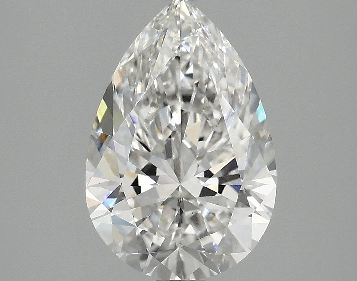 2.1 Carat Pear Shaped Excellent Cut VS1 IGI Certified Lab Grown Diamond