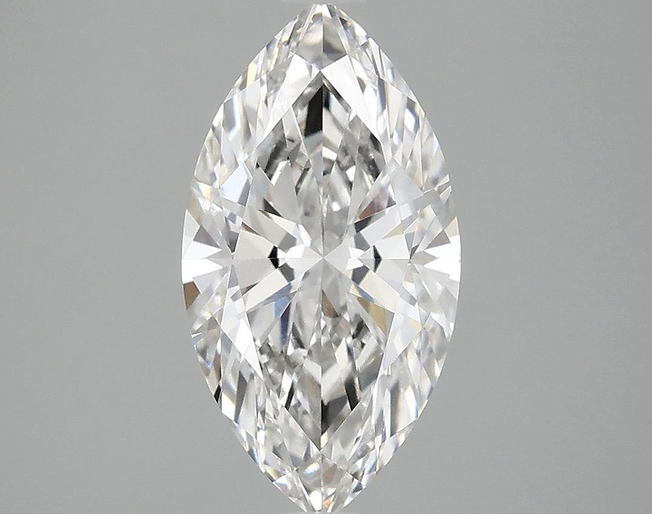 1.97 Carat Marquise Shaped Excellent Cut VVS2 IGI Certified Lab Grown Diamond
