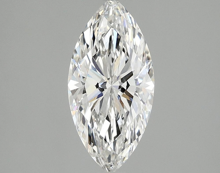 1.39 Carat Marquise Shaped Excellent Cut VVS2 IGI Certified Lab Grown Diamond