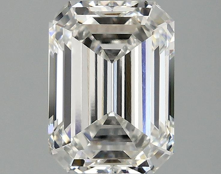 2.09 Carat Emerald Shaped Excellent Cut VVS2 IGI Certified Lab Grown Diamond