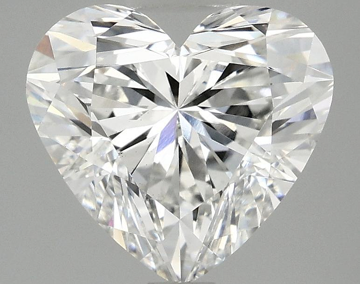 3.03 Carat Heart Shaped Ideal Cut VS1 IGI Certified Lab Grown Diamond
