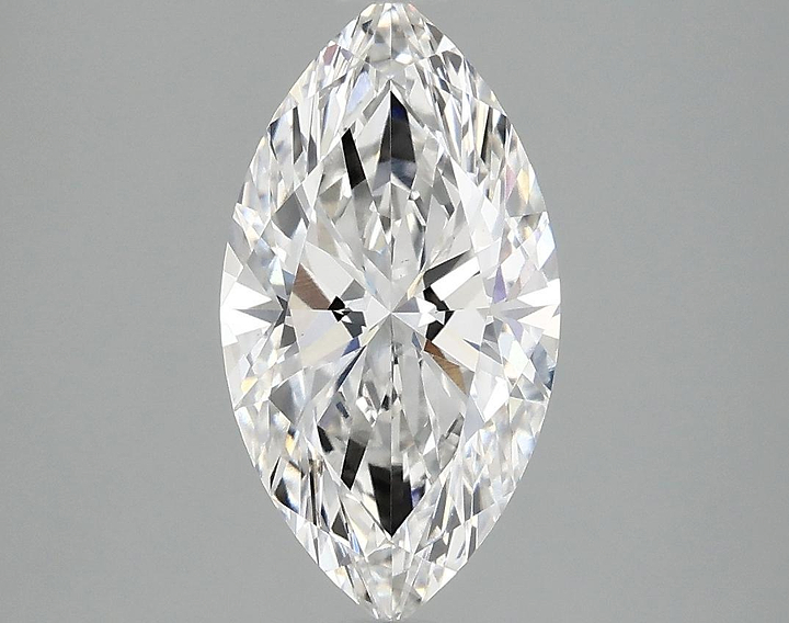 1.89 Carat Marquise Shaped Excellent Cut VVS2 IGI Certified Lab Grown Diamond
