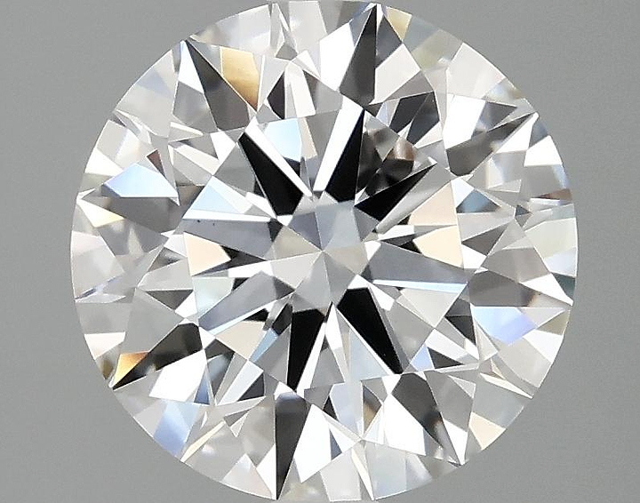 3.08 Carat Round Shaped Ideal Cut VS1 IGI Certified Lab Grown Diamond