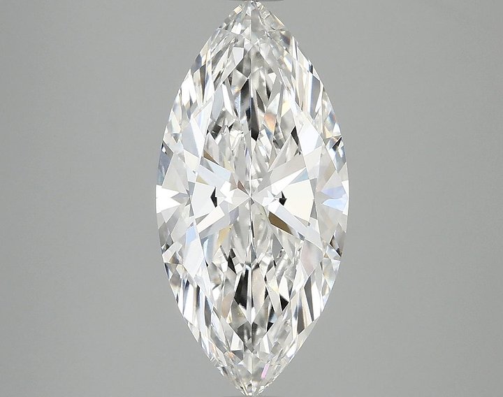 2.97 Carat Marquise Shaped Excellent Cut VVS2 IGI Certified Lab Grown Diamond