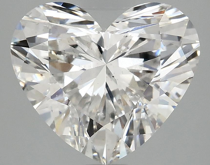 3.03 Carat Heart Shaped Ideal Cut SI1 IGI Certified Lab Grown Diamond