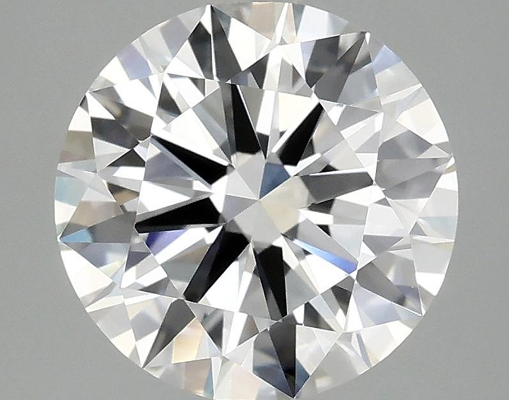 3.06 Carat Round Shaped Ideal Cut VVS2 IGI Certified Lab Grown Diamond