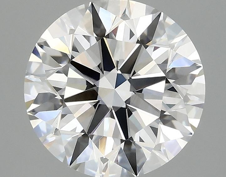 2.51 Carat Round Shaped Ideal Cut VVS2 IGI Certified Lab Grown Diamond